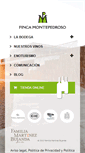 Mobile Screenshot of fincamontepedroso.com